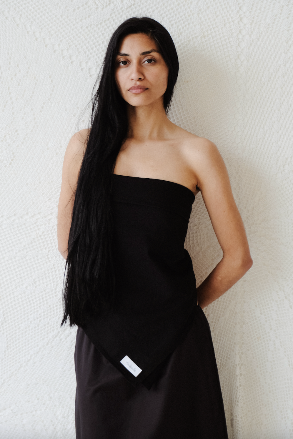 Cleo Scarf in Cotton Jersey
