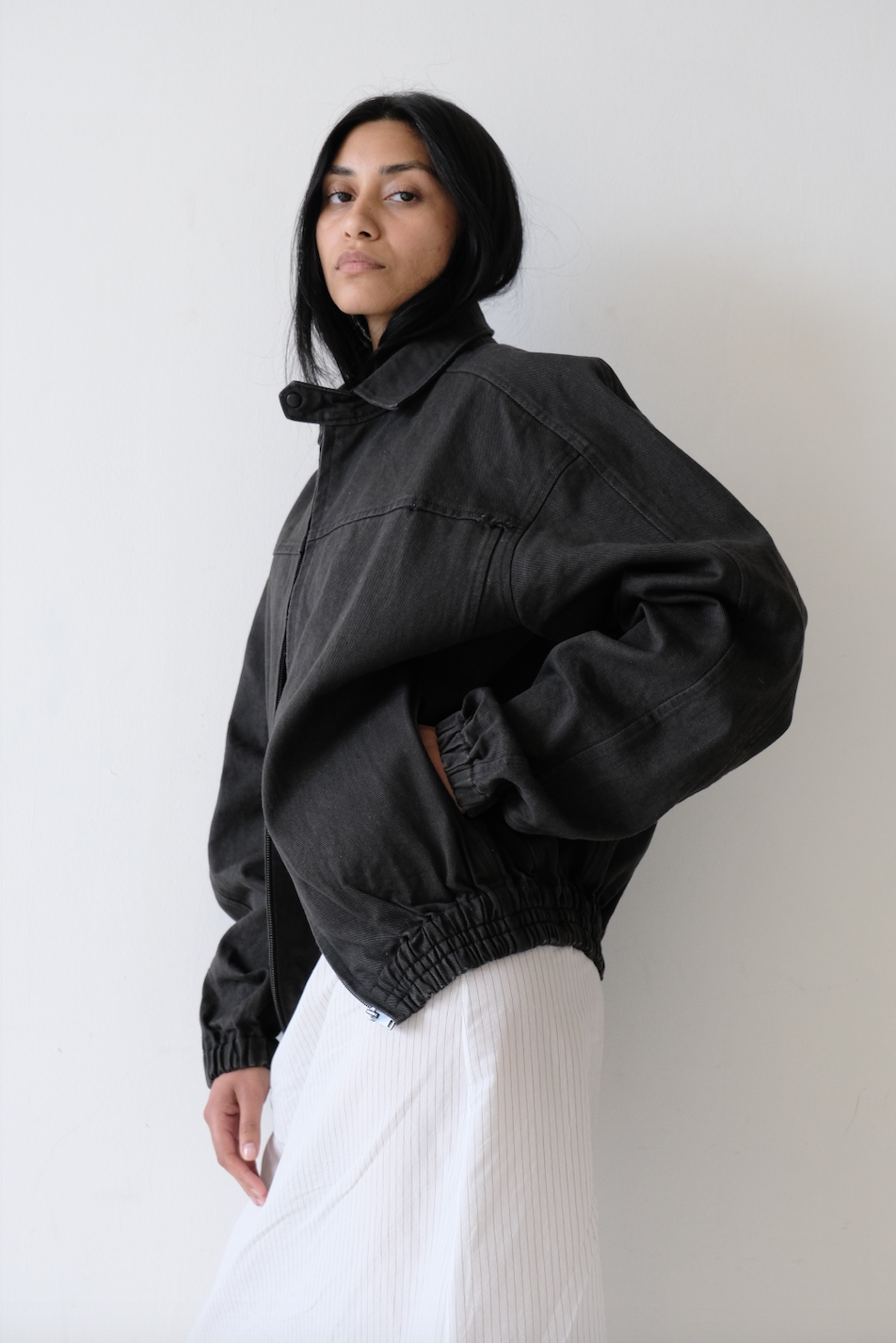 Vela Jacket in Cotton Twill