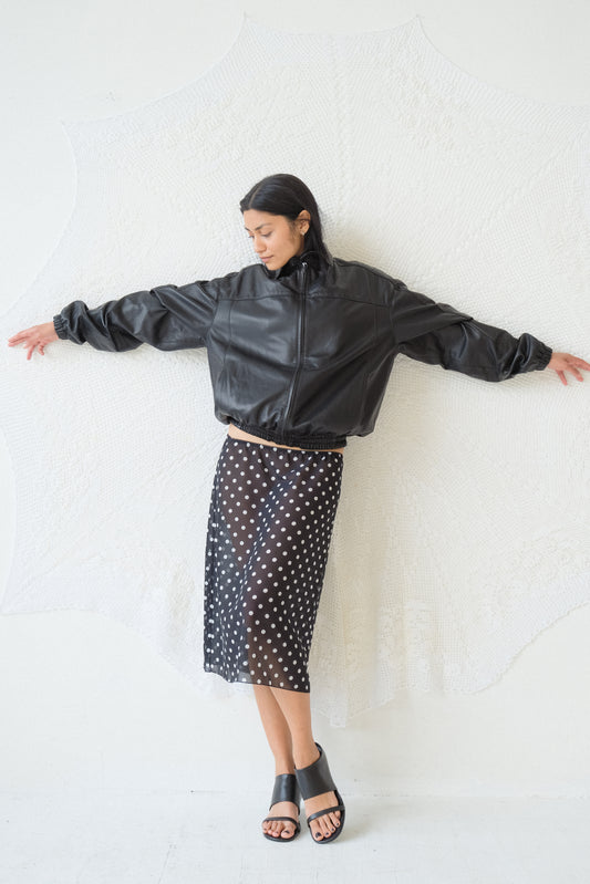 Vela Jacket in Leather